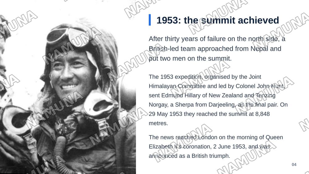 United Kingdom and Mount Everest — zamonaviy taqdimot, 5-slayd