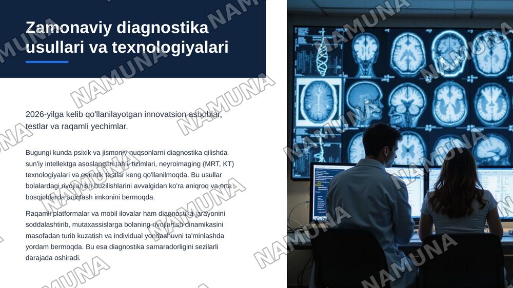 Rivojlanishida psixik va jismoniy nugsoni bolgan bolalar diagnostikasi. — zamonaviy taqdimot, 6-slayd