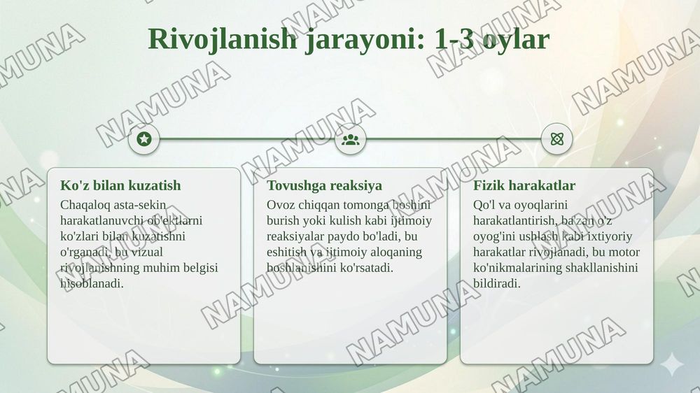 Chaqaloqlik davrining psixolagig rivojlanish bosqichlari — taqdimot, 5-slayd