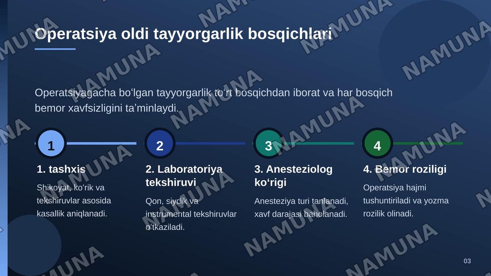 Xirurgiya boʻlimida bemorlarni davolashning oʻziga xos xususiyatlari. Xirurgiya boʻlimining boshqa boʻlimlardan farqi.. — zamonaviy taqdimot, 4-slayd