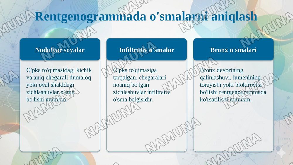 Nafas a'zolari kasalliklaridagi funksional-instrumental tekshiruvlar:rentgenogrammalar interpretatsiyasi. Chekishning nafas a'zolariga salbiy ta'siri. — taqdimot, 7-slayd
