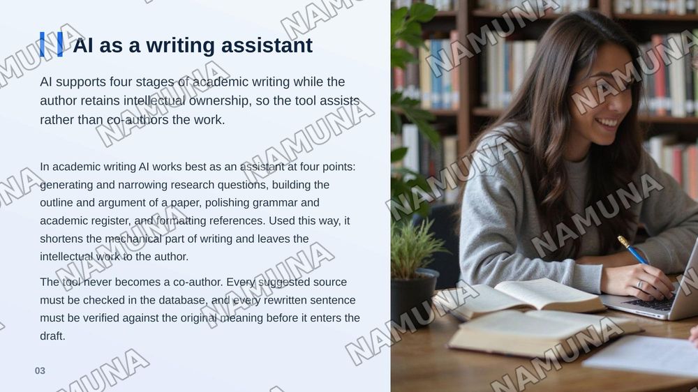 Academic Writing with AI Support — zamonaviy taqdimot, 4-slayd