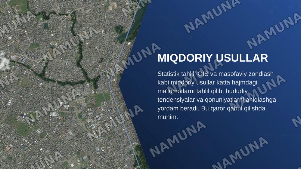Iqtisodiy va ijtimoiy geografiyaning tadqiqot usullari. — zamonaviy taqdimot, 5-slayd