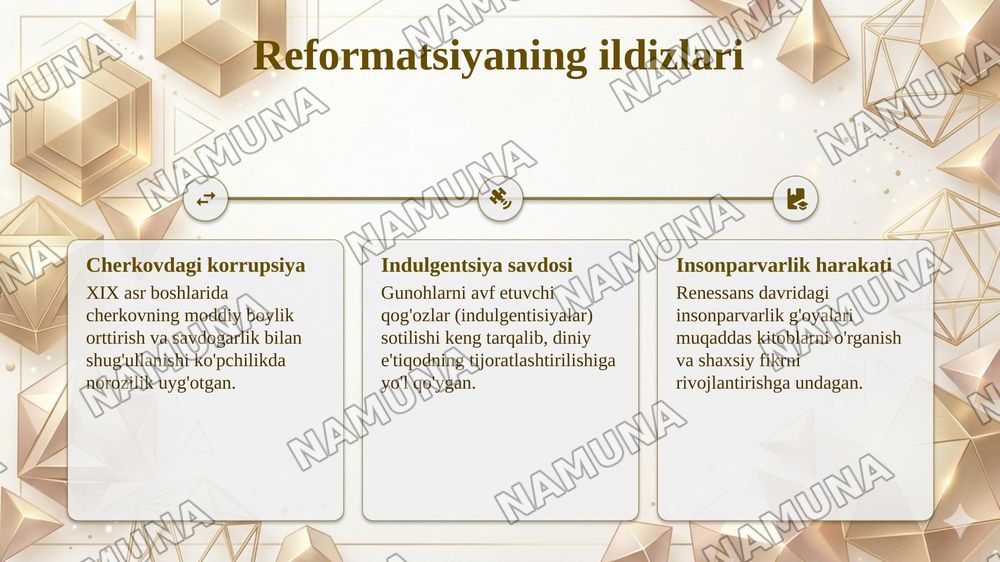 Nemis reformatsiyasi va uning g'oyaviy yetakchilari — taqdimot, 4-slayd