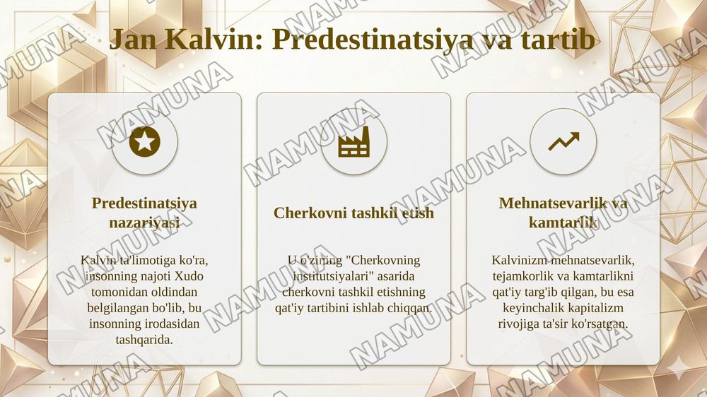 Nemis reformatsiyasi va uning g'oyaviy yetakchilari — taqdimot, 6-slayd