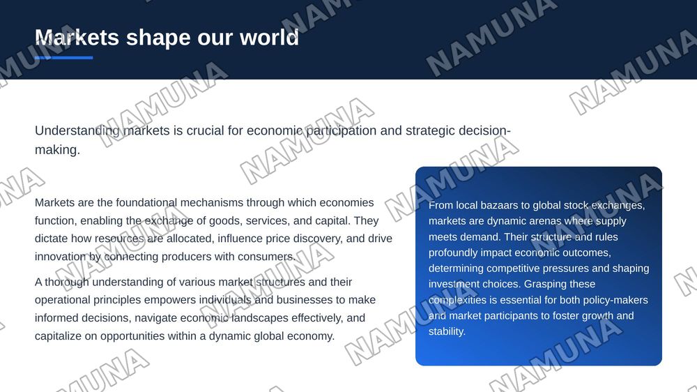 Market and it"s types — zamonaviy taqdimot, 3-slayd