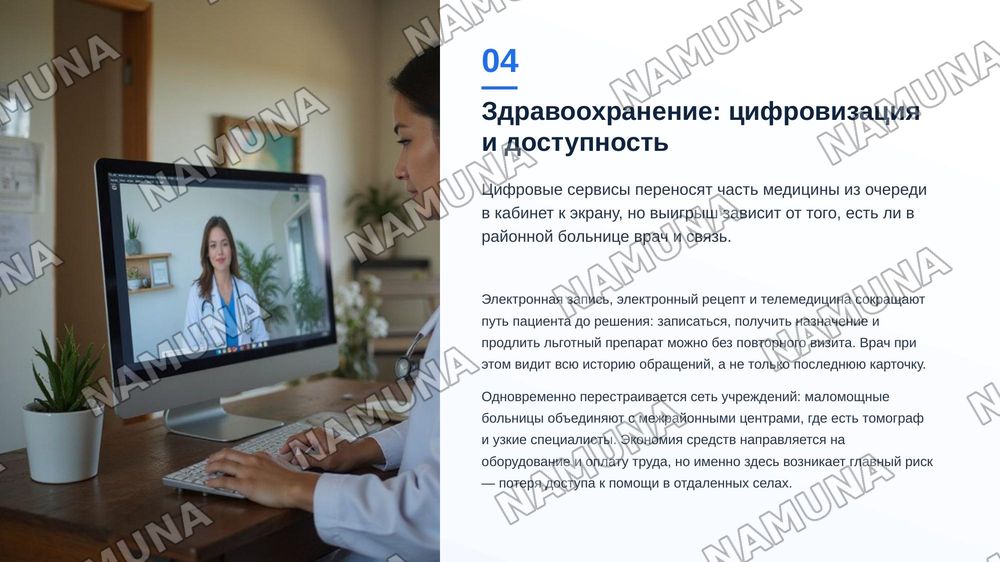 Реформы в социальной сфере: наука, здравоохранение и молодежная политика. — zamonaviy taqdimot, 5-slayd