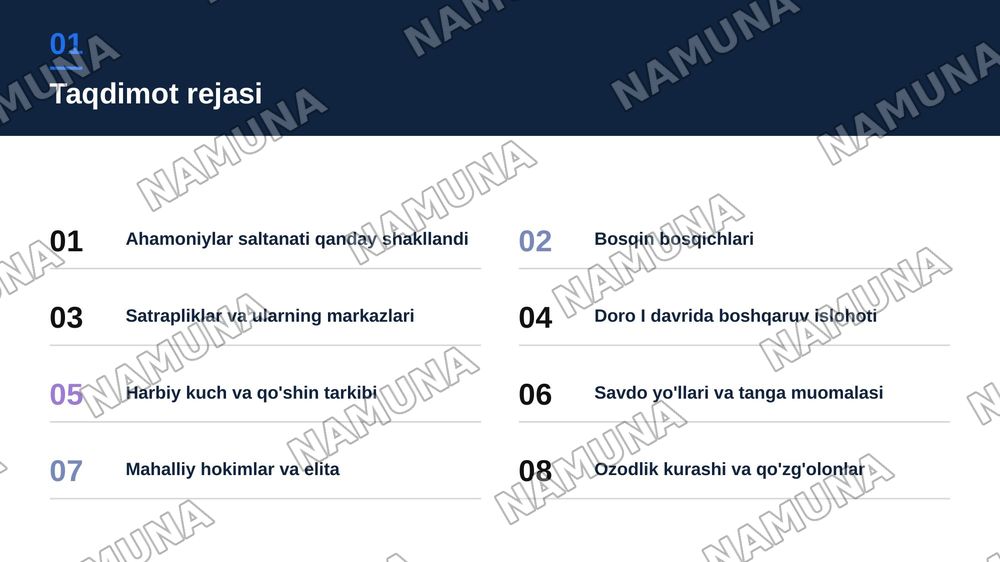 Orta Osiyo Ahamoniylar davlati tarkibida — zamonaviy taqdimot, 2-slayd