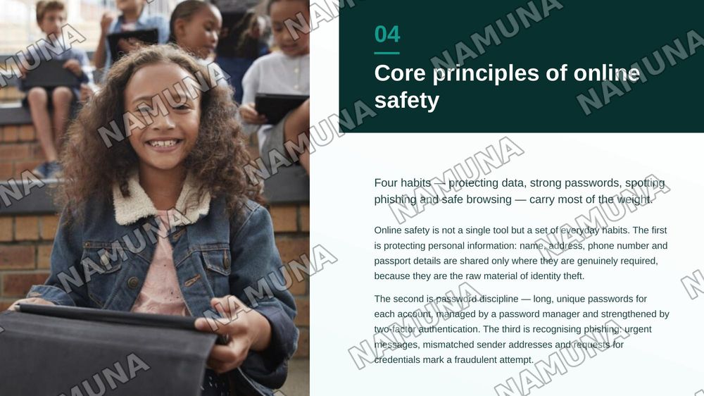 Digital Citizenship and Online Safety — zamonaviy taqdimot, 5-slayd