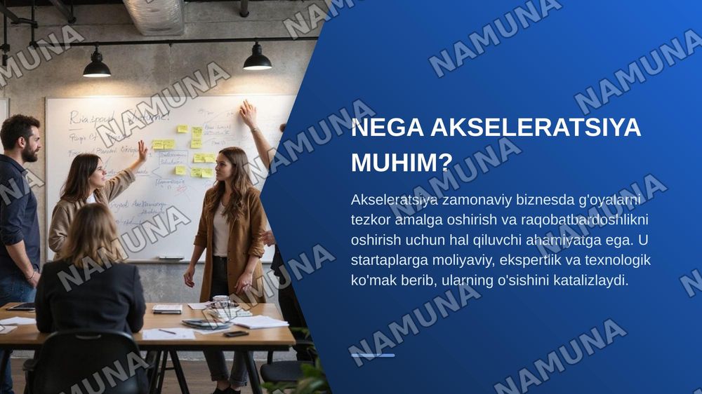 Akseleratsiya — zamonaviy taqdimot, 4-slayd