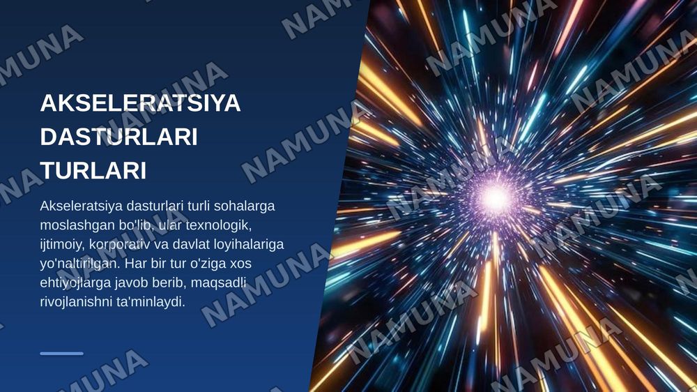 Akseleratsiya — zamonaviy taqdimot, 5-slayd