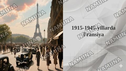 1915-1945-yillarda Fransiya — taqdimot