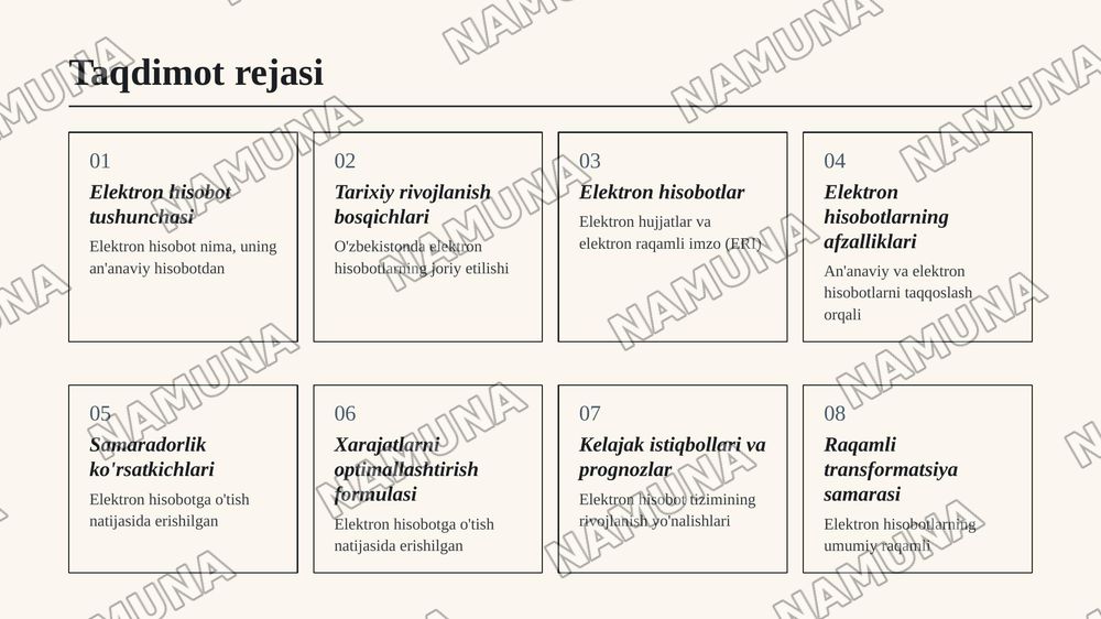 Hisobotlarni elektron korinishda topshirish zarurligi,joriy etilishi va meyoriy huquqlar asoslari — zamonaviy taqdimot, 2-slayd