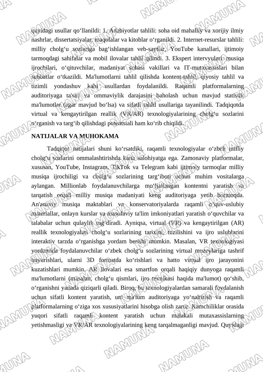 Raqamli texnologiyalar yordamida o'zbek milliy cholg'u sozlarini ommalashtirish' — maqola, 3-varaq