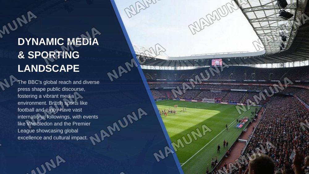 The United kingdom's education, customs and traditions, mass media, economy and sport — zamonaviy taqdimot, 6-slayd