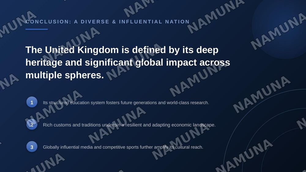 The United kingdom's education, customs and traditions, mass media, economy and sport — zamonaviy taqdimot, 7-slayd