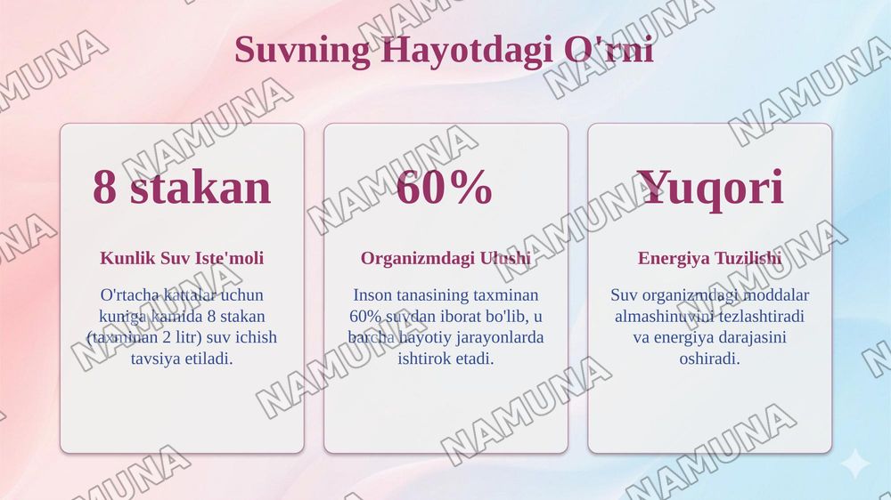 Healthy habits — taqdimot, 8-slayd