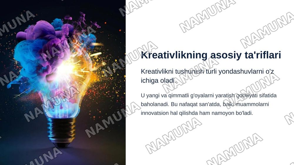 Intellekt va kreatinlik nazariyalari — zamonaviy taqdimot, 5-slayd