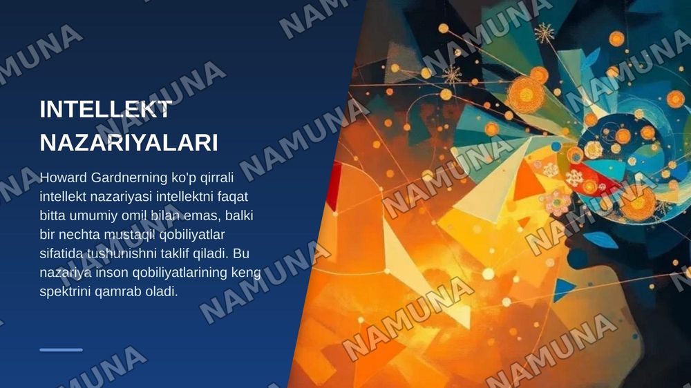 Intellekt va kreatinlik nazariyalari — zamonaviy taqdimot, 6-slayd