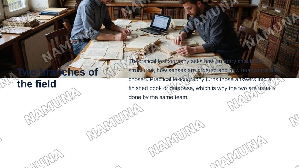 Lexicography — zamonaviy taqdimot, 5-slayd