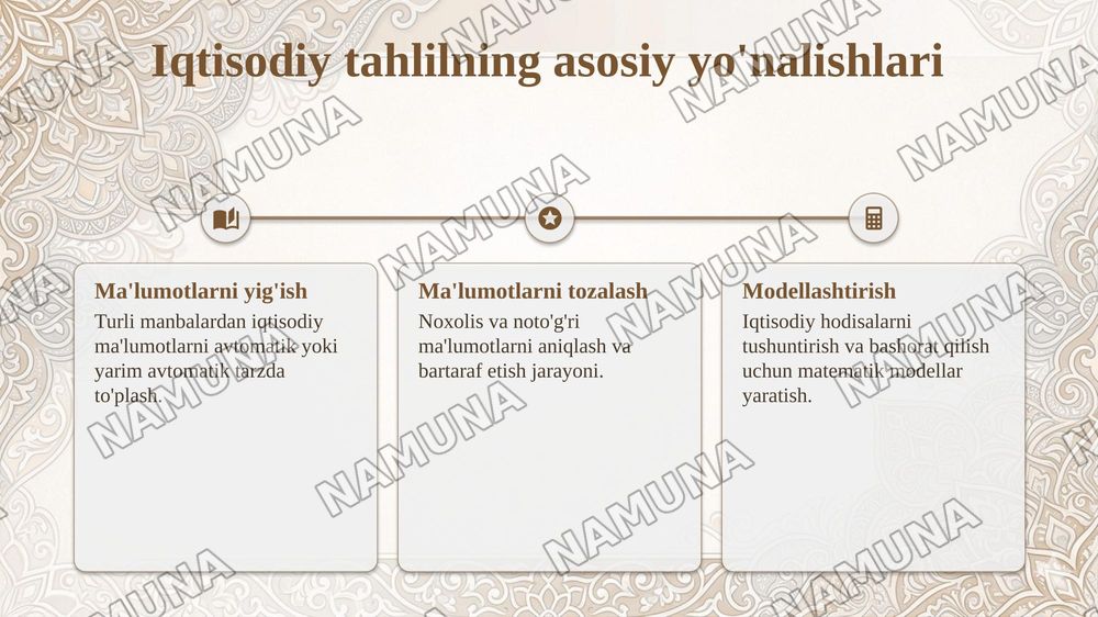 Iqtisodiy muammolarni hal qilish uchun zamonaviy dasturlash tillaridan foydalanish — taqdimot, 5-slayd