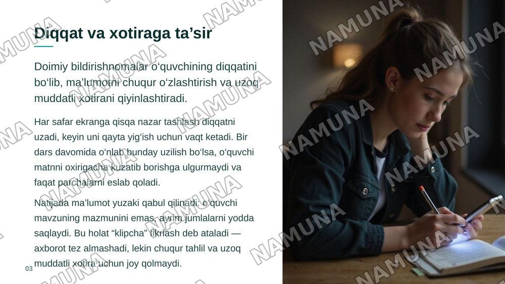 Internet va ijtimoiy tarmoqlarning o‘quvchilar ongiga psixologik ta‘siri — zamonaviy taqdimot, 4-slayd