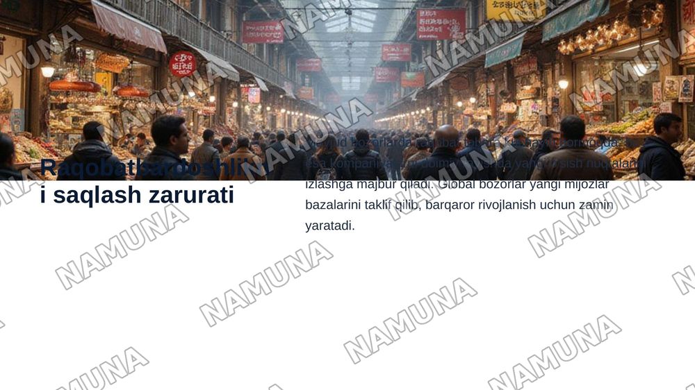 Yangi bozorlarga kirish va biznesni kengaytirish strategiyalari. — zamonaviy taqdimot, 4-slayd