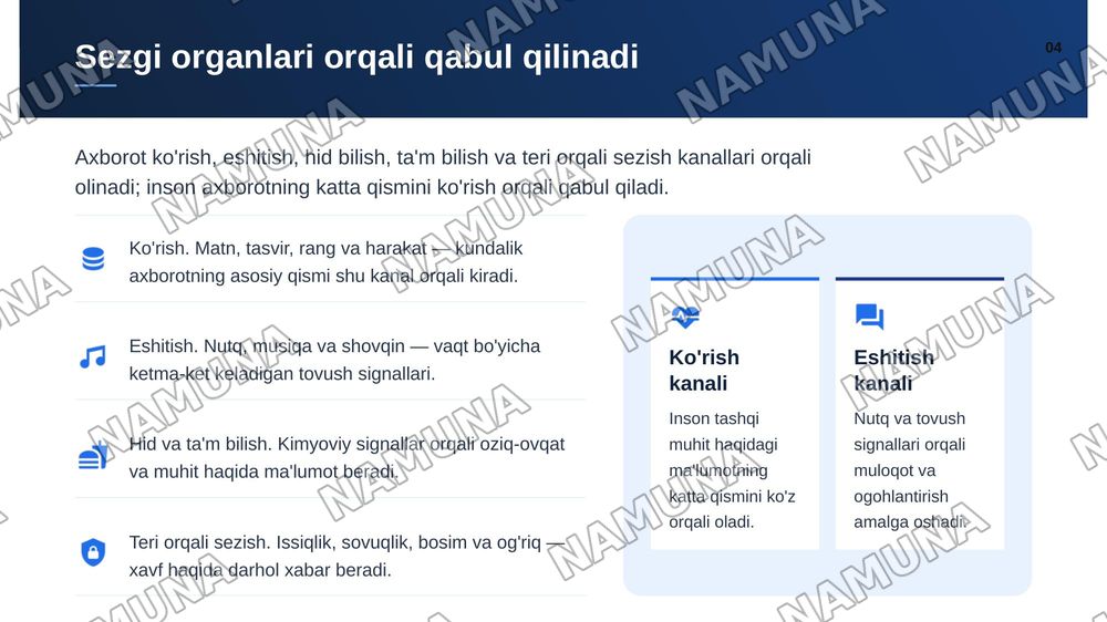 axborot va uning asosiy turlari — zamonaviy taqdimot, 5-slayd