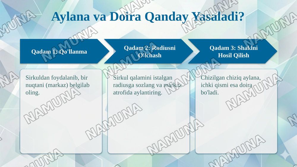 Doira va aylana — taqdimot, 6-slayd