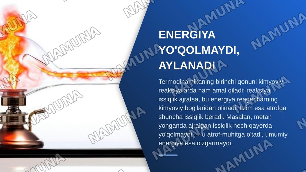 Kimyoviy termodinamika — zamonaviy taqdimot, 3-slayd