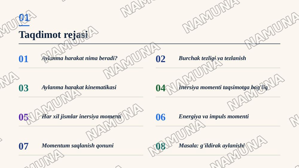Qattq jismlarning aylanma harakati — zamonaviy taqdimot, 2-slayd