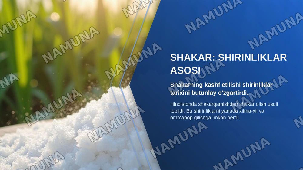 Shirinliklar — zamonaviy taqdimot, 5-slayd