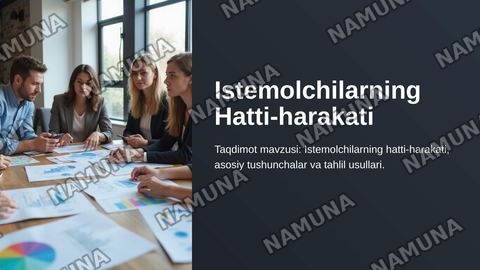 Istemolchilarning hatti-harakati
1.Befarqlik egri chizig'i
2.Normativ va positiv tahlil
3.Umumiy naflilik va chekli naflilik — zamonaviy taqdimot