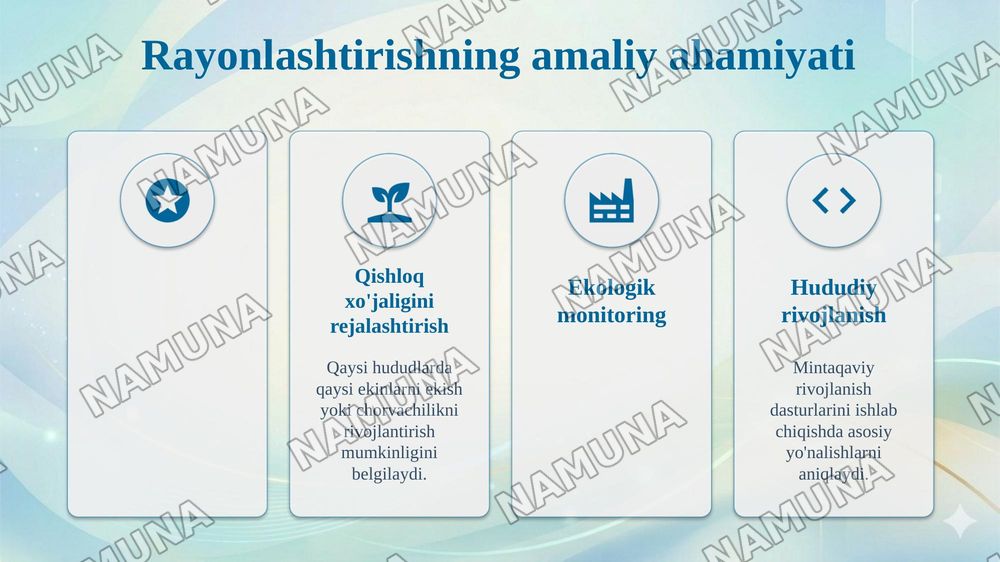 Oʻrta Osiyoni tabiiy geografik rayonlashtirish — taqdimot, 8-slayd