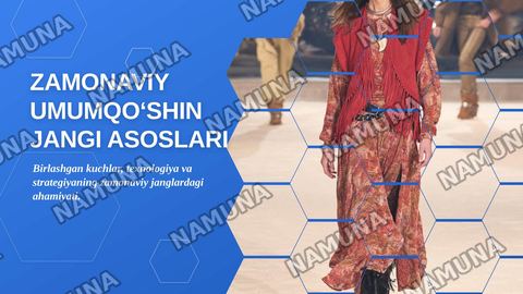Zamonaviy umumqo‘shin jangi asoslari. — zamonaviy taqdimot