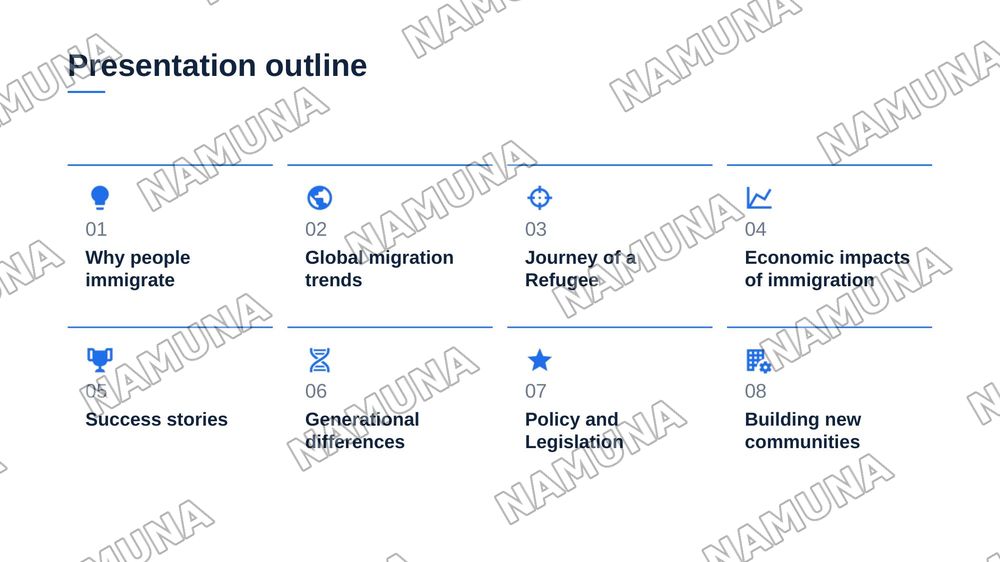 Immigration stories — zamonaviy taqdimot, 2-slayd