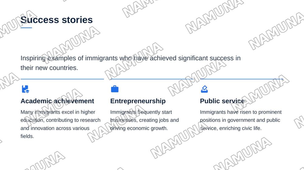Immigration stories — zamonaviy taqdimot, 8-slayd