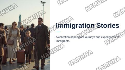 Immigration stories — zamonaviy taqdimot