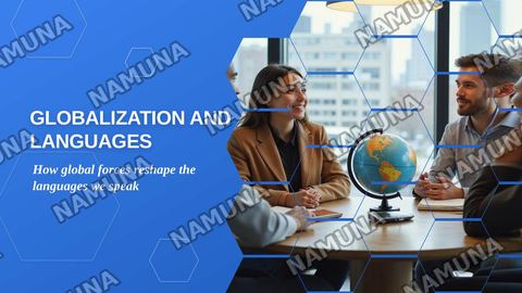 Globalization and Languages — zamonaviy taqdimot