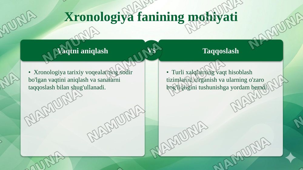 Abu Rayhon Beruniyning asarlarida xronologiyaga oid ma'lumotlar — taqdimot, 4-slayd