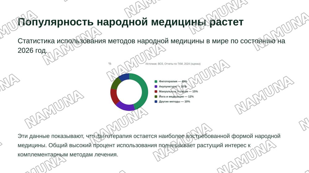 Современные методы народной медицины — zamonaviy taqdimot, 4-slayd