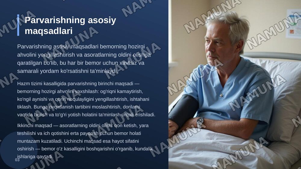 Hazm tizimi kasalliklari bilan kasallangan bemorlarni parvarishi va nazorati — zamonaviy taqdimot, 4-slayd