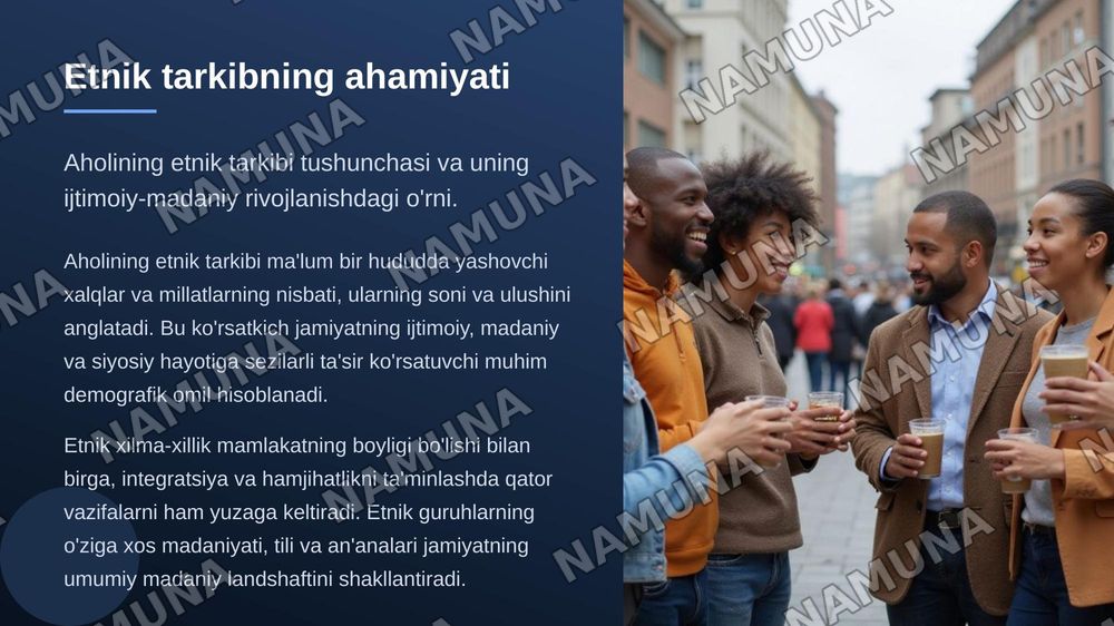 Aholining etnik tarkibi — zamonaviy taqdimot, 3-slayd