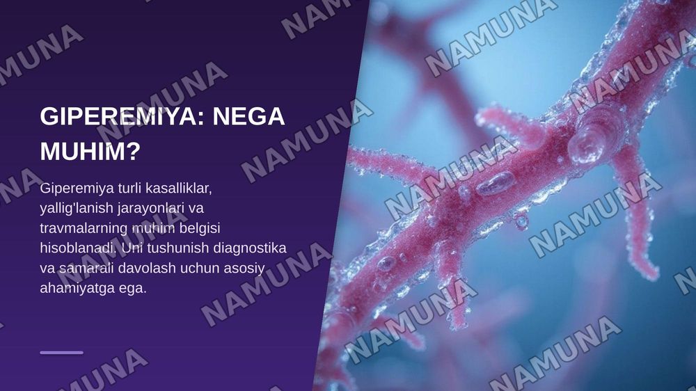 Arterial va venoz giperemiya — zamonaviy taqdimot, 3-slayd