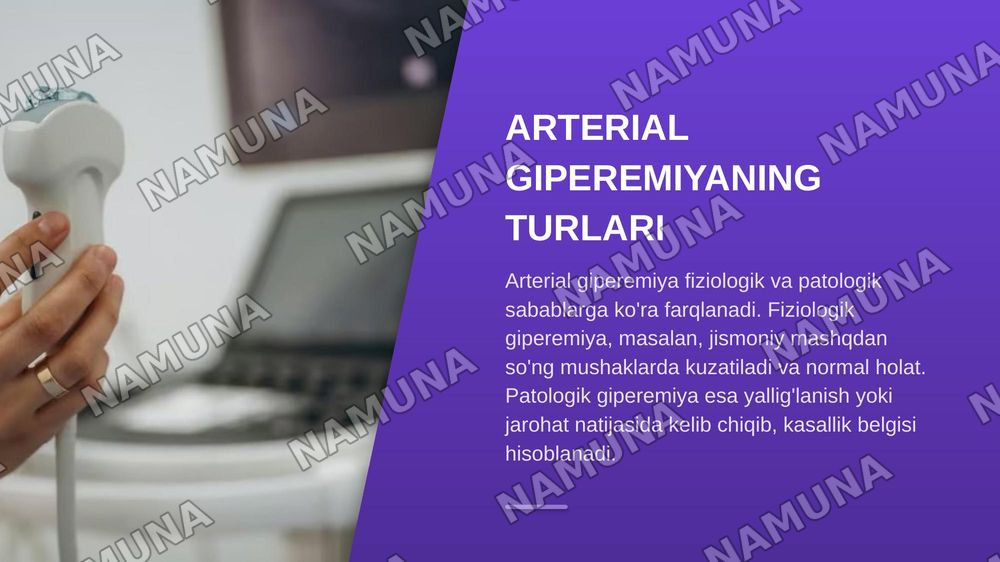 Arterial va venoz giperemiya — zamonaviy taqdimot, 6-slayd