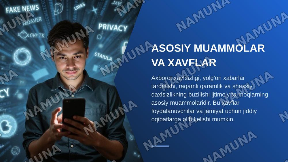 Ijtimoiy tarmoqlar — zamonaviy taqdimot, 7-slayd