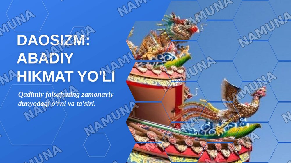 Daosizm — zamonaviy taqdimot, 1-slayd