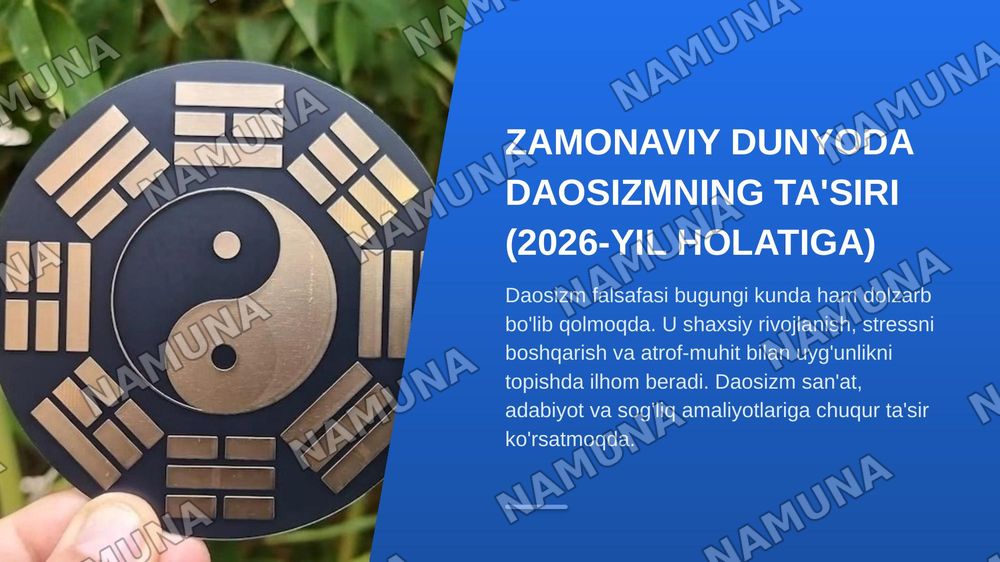 Daosizm — zamonaviy taqdimot, 8-slayd