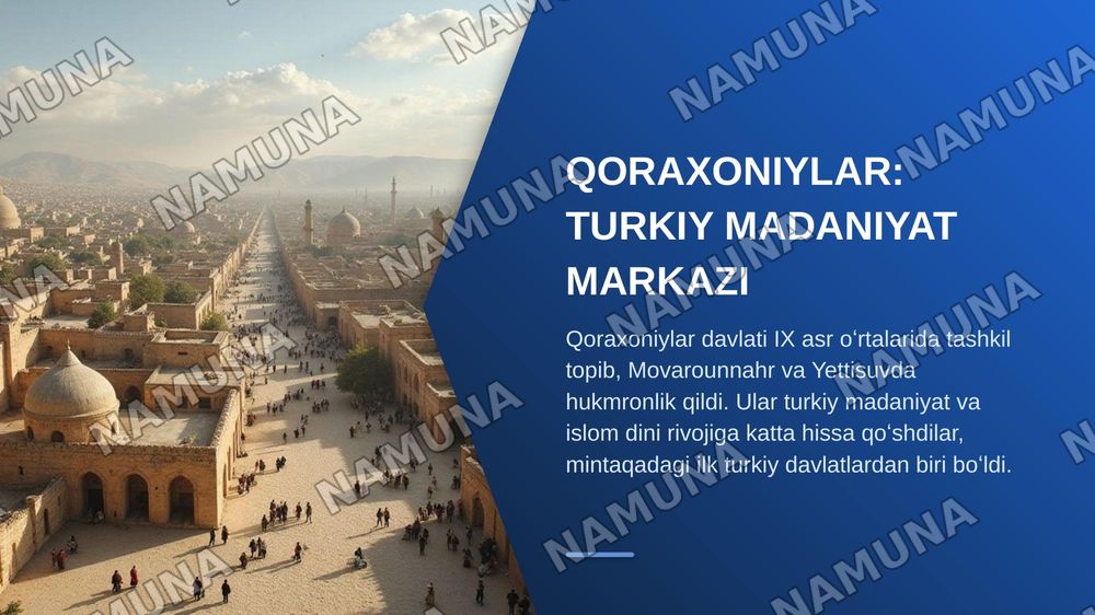 IX va XIV asrlarda Oʻrta Osiyoning tarixiy geografiyasi Tohiriylar Qoraxoniylar Gʻaznaviylar davlatlari — zamonaviy taqdimot, 8-slayd