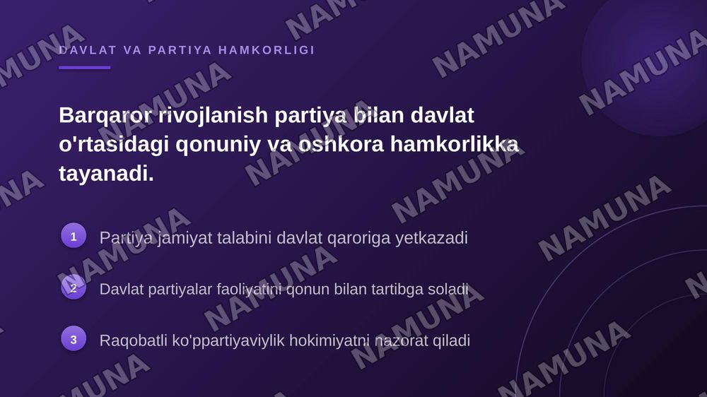 Davlat va siyosiy partiyalar — zamonaviy taqdimot, 7-slayd